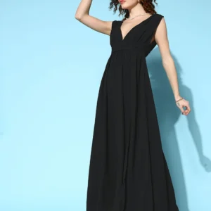 V-neck Dress